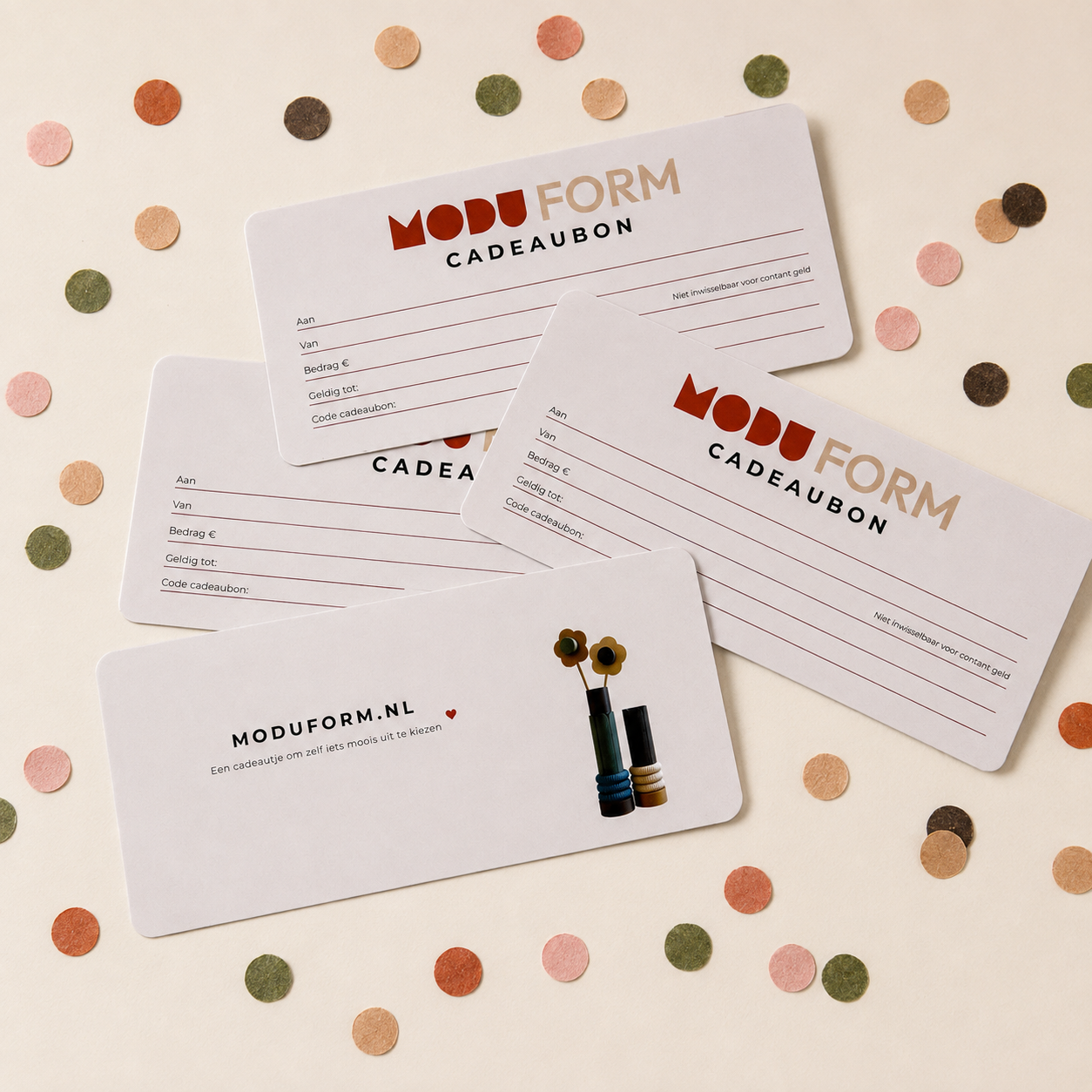 ModuForm Cadeaubon - fysiek