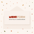 ModuForm Cadeaubon - digitaal