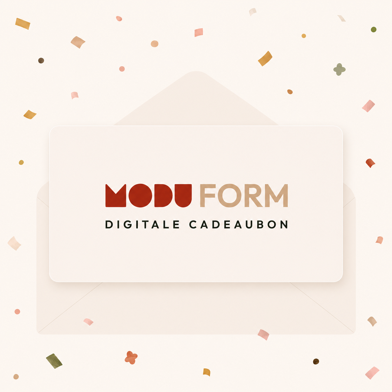 ModuForm Cadeaubon - digitaal